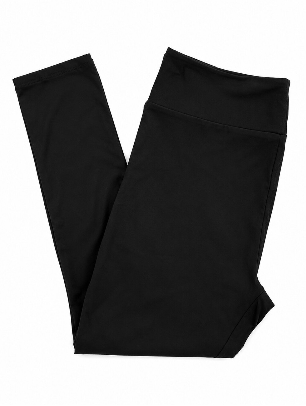 LuLaRoe Solid Black Simply Comfortable Leggings TC2 Tall And Curvy 2